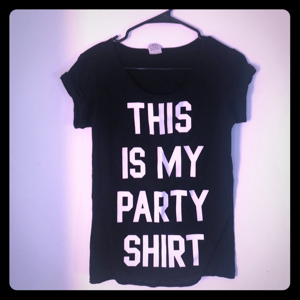 VS Pink “This is my party shirt” Tee